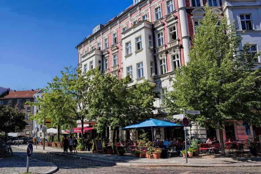 Prenzlauer Berg neighborhood in Berlin