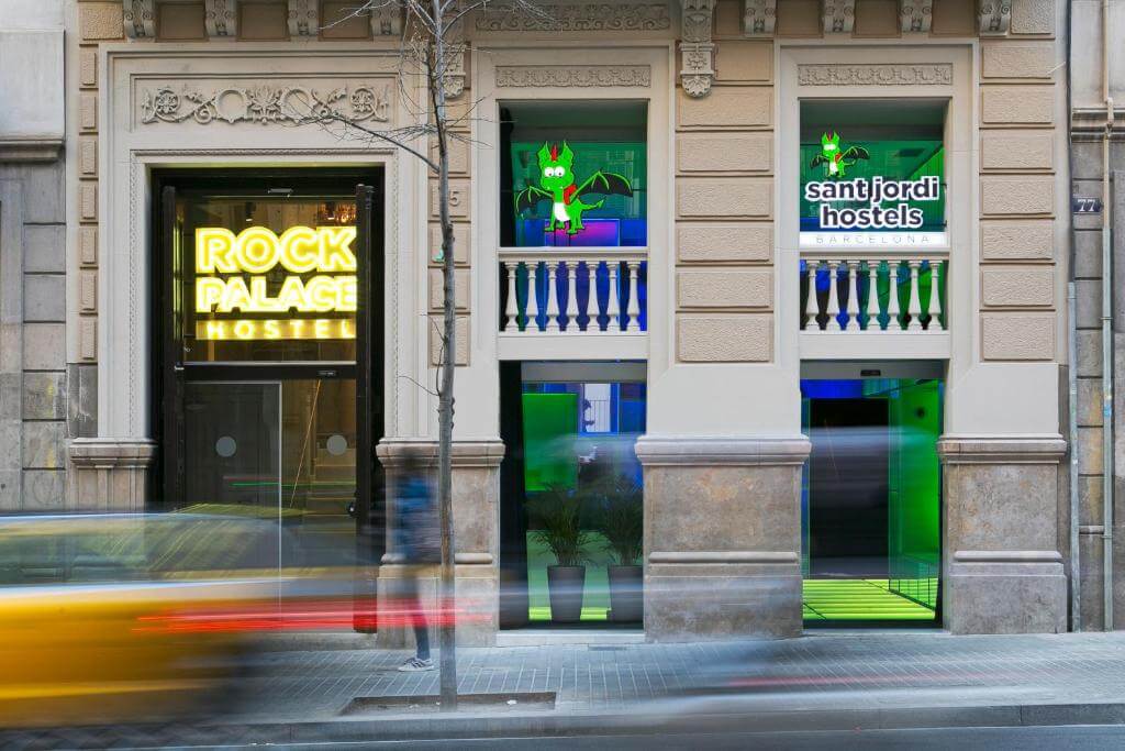 Sant Jordi Rock Palace - Barcelona party hostel
