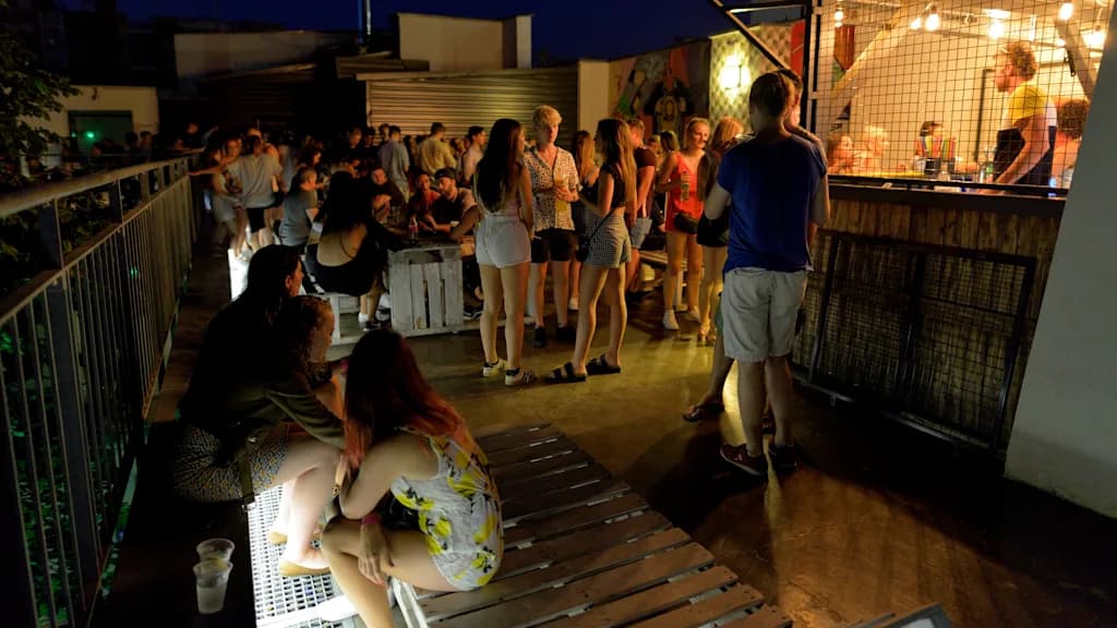 The Hive Party Hostel - One of Budapest's largest party hostels with over 300 beds in the heart of District VII. Features exclusive guest bar, organized sparties, and is just steps from iconic ruin bars like Szimpla Kert.